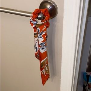 Hair scarf scrunchie